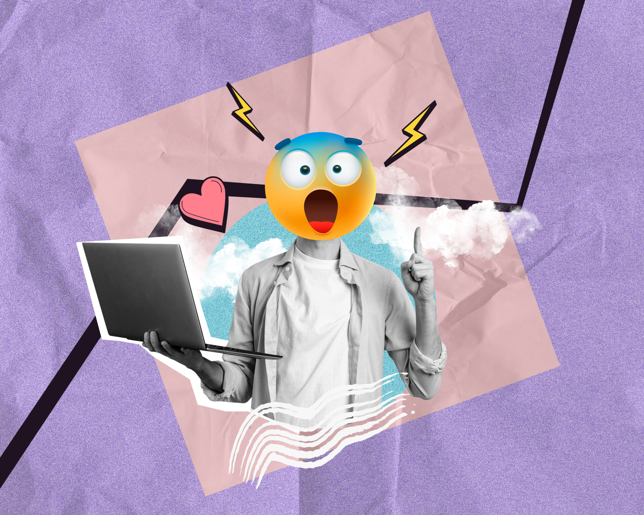 social-media-concept-composition